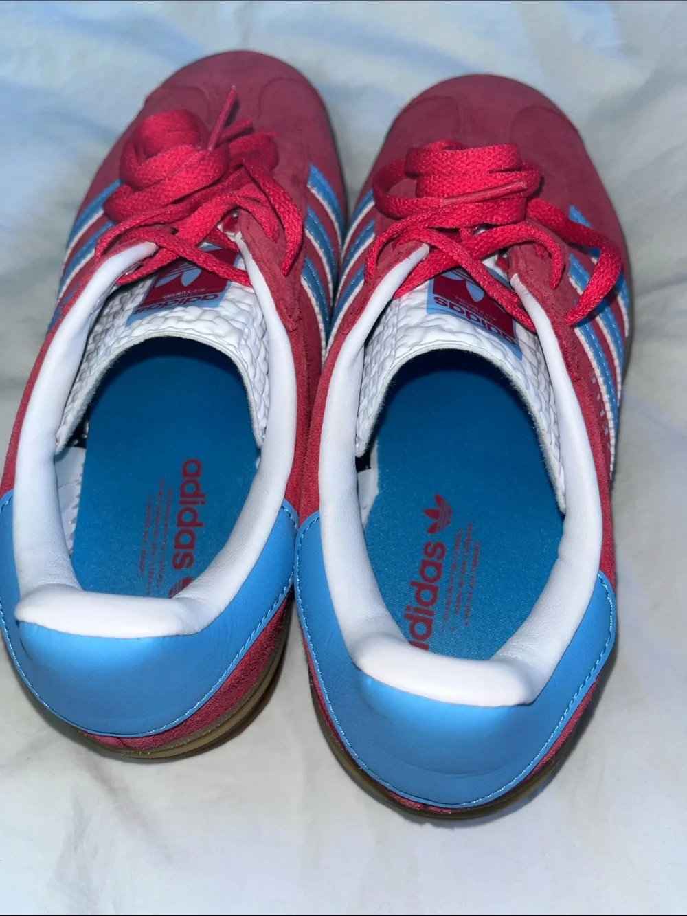 adidas Gazelle Bold Active Pink Blue Burst (Women's) size 7-7.5
